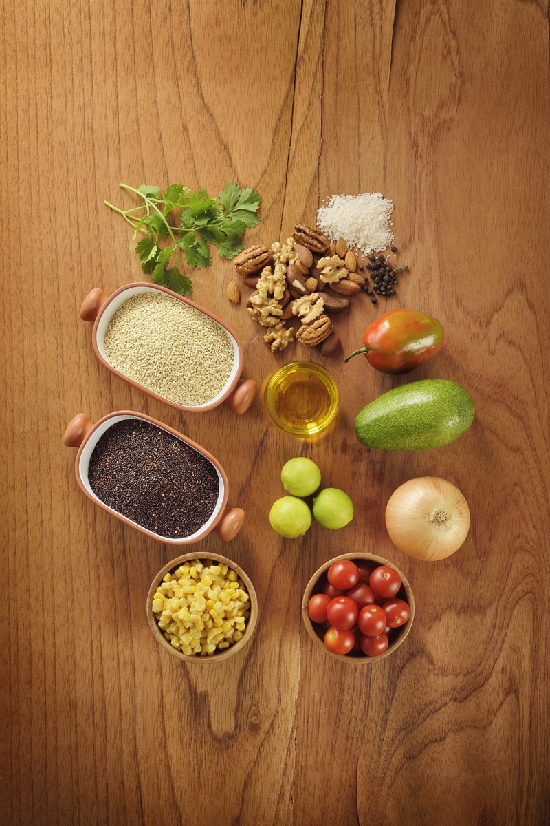 Avocado Quinoa Salad Ingredients