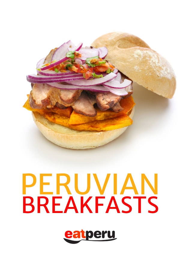 Peruvian breakfast foods