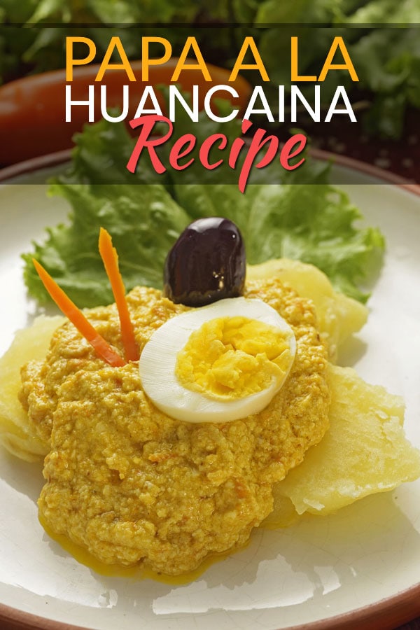 papa a la huancaina recipe - peruvian dish