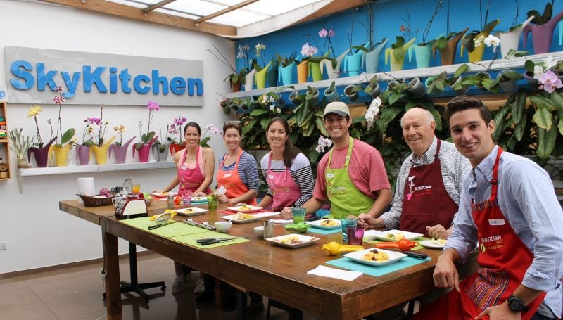 skykitchen peruvian cooking classes in lima