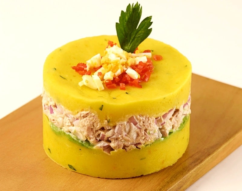 causa de atun peruvian starter recipe