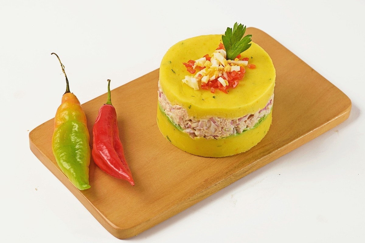 Peruvian causa de atun recipe