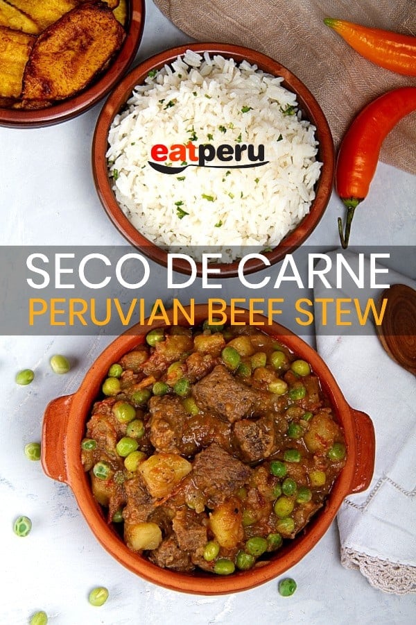 Peruvian beef stew recipe - Seco de Carne