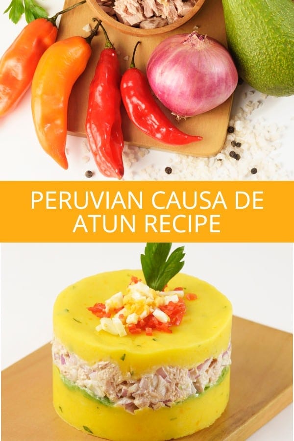 Peruvian causa de atun recipe