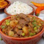 Seco de carne beef stew recipe photo