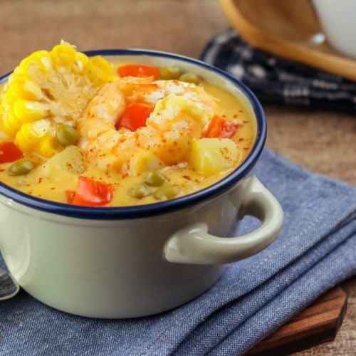 Chupe De Camarones Peruvian Shrimp Chowder Recipe Eat Peru 