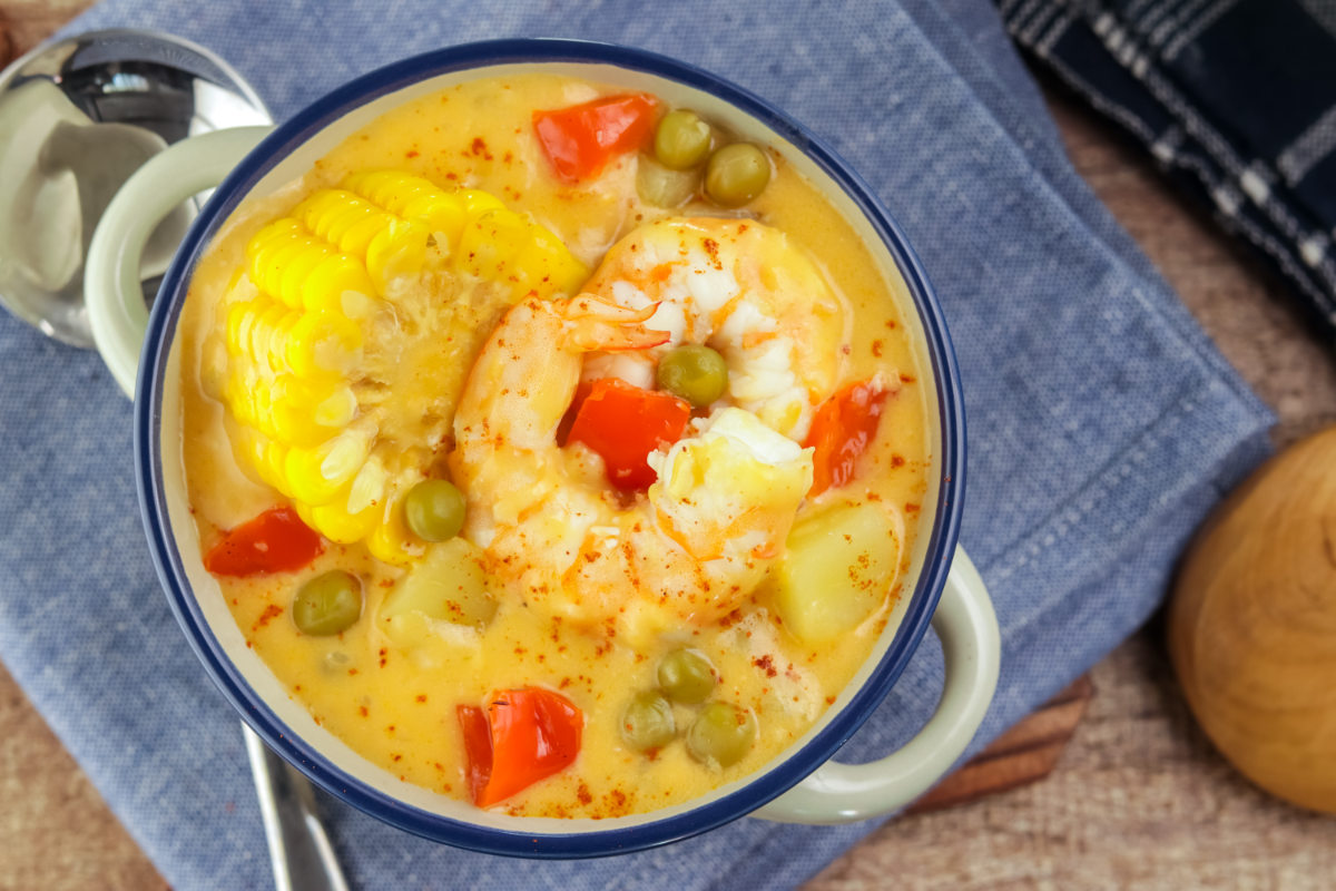 Chupe de camarones Peruvian shrimp chowder recipe