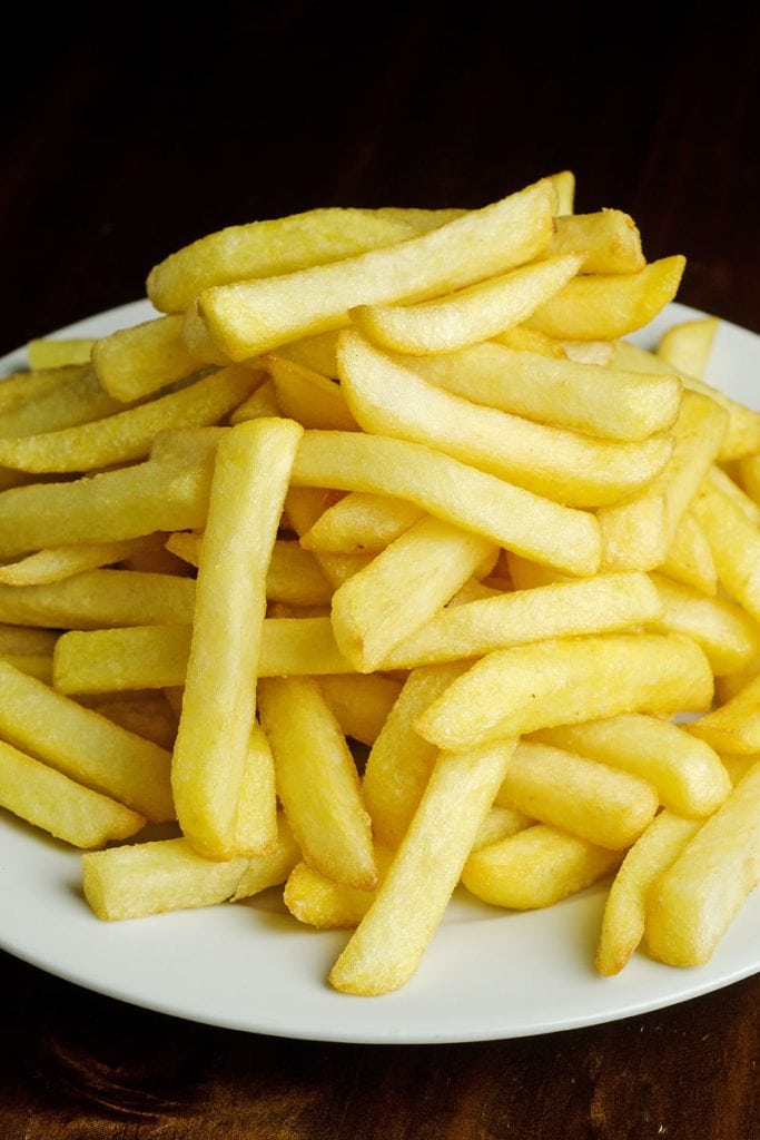 french fries accompaniment for pollo a la brasa