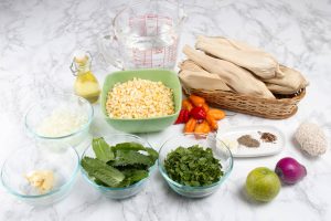 ingredients for tamales verdes recipe