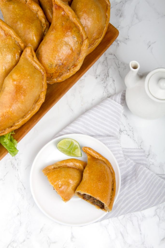 Delicious beef empanadas Peruvian style