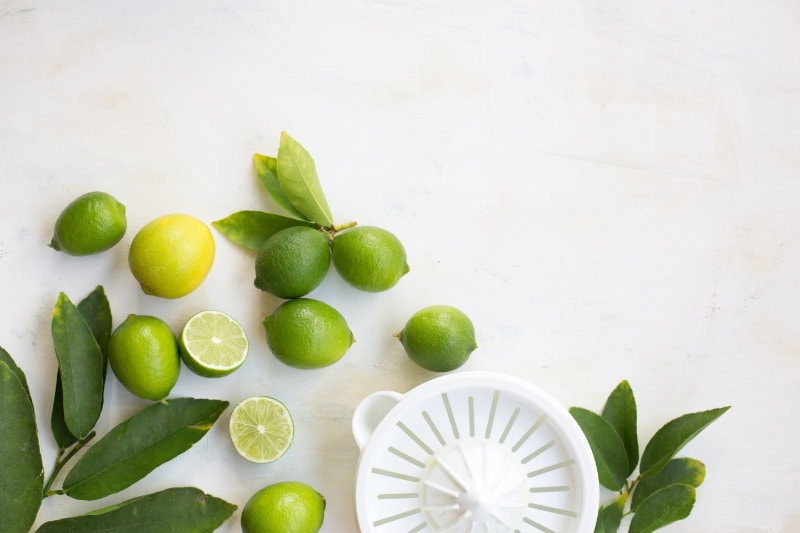 Limes and Lime Squeezer