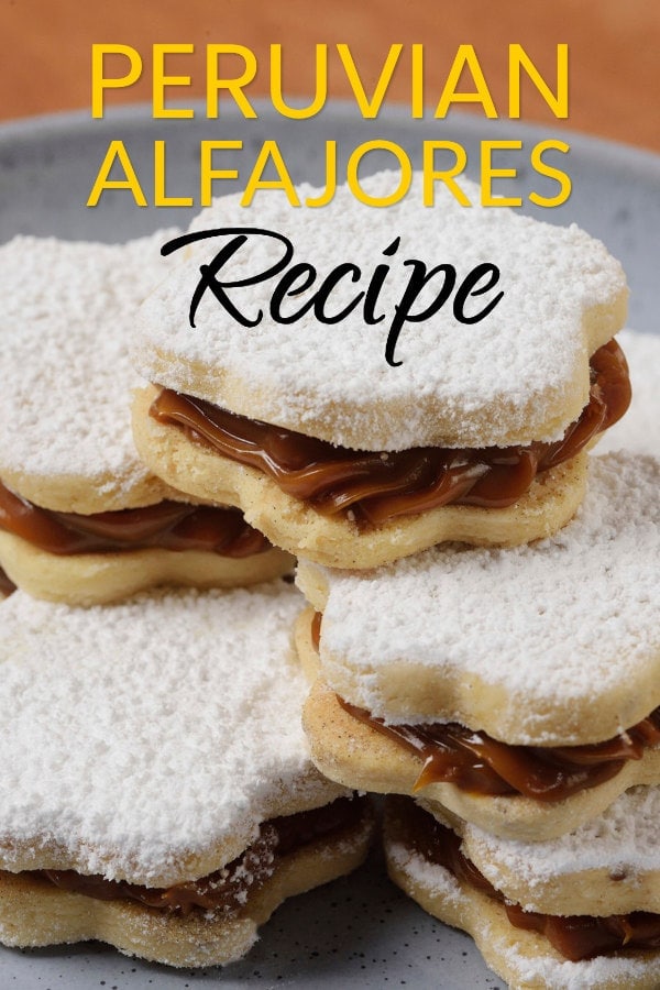 Alfajores Cookie - Peruvian Manjar Blanco Dessert