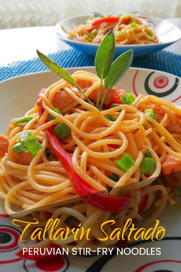 Tallarin Saltado Recipe | Peruvian noodles