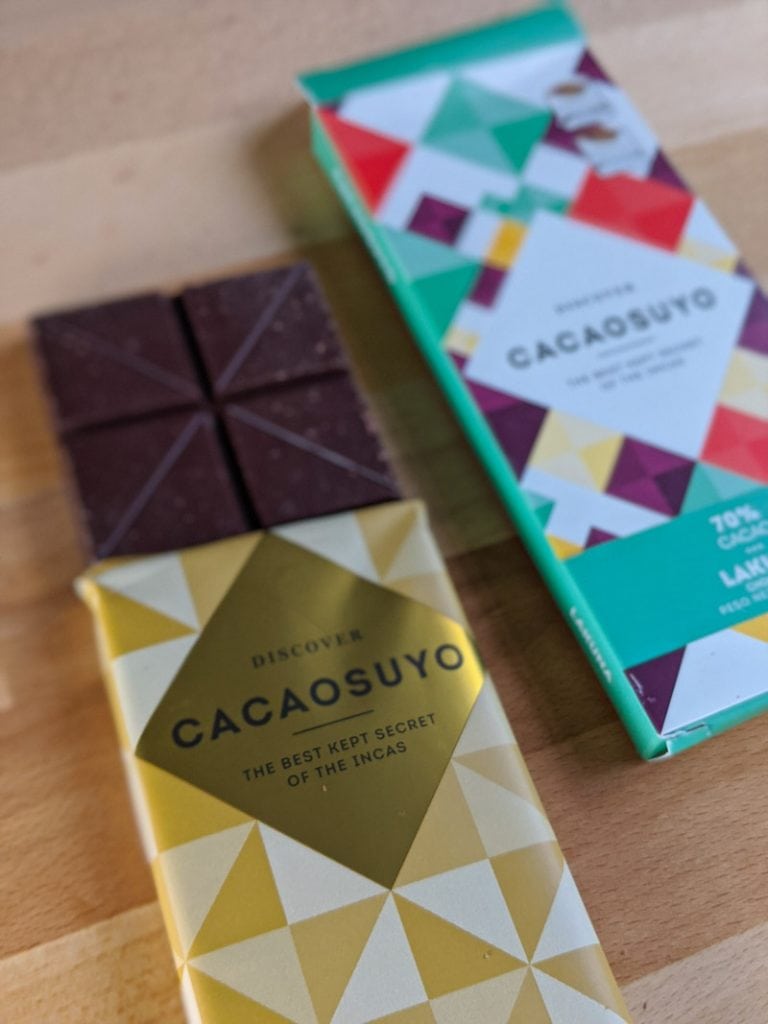 Cacaosuyo chocolate bars