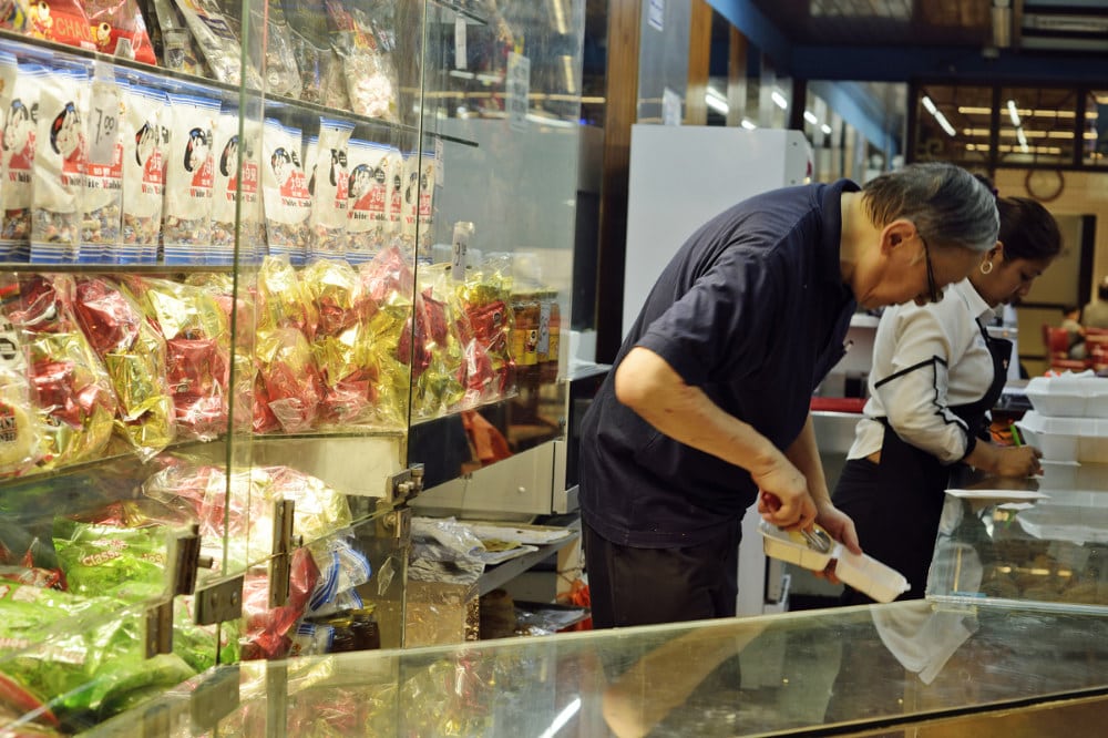 Chinese sweets and pastries from store in Lima