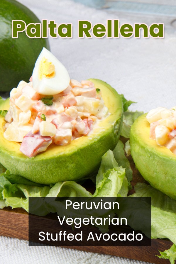 Peruvian palta rellena recipe