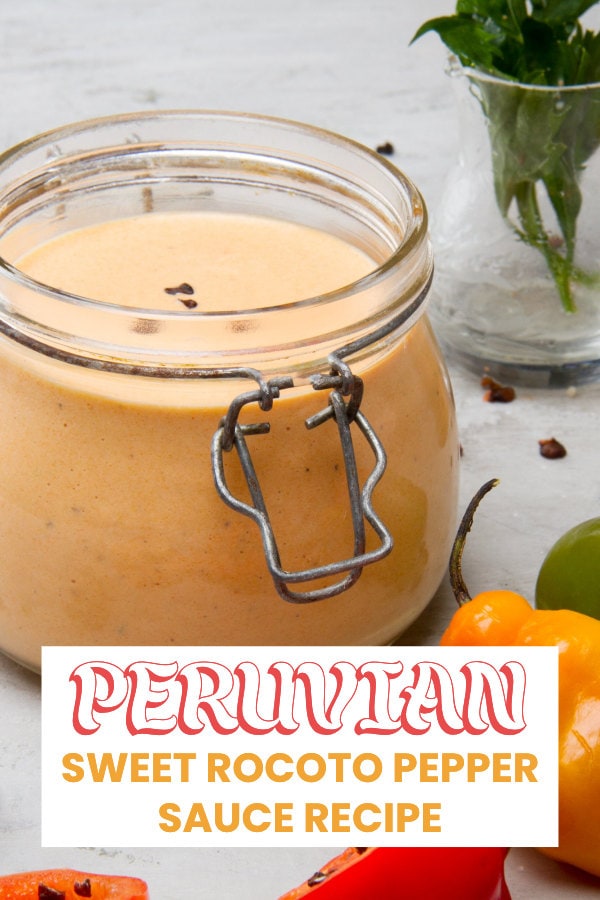 Peruvian rocoto sauce