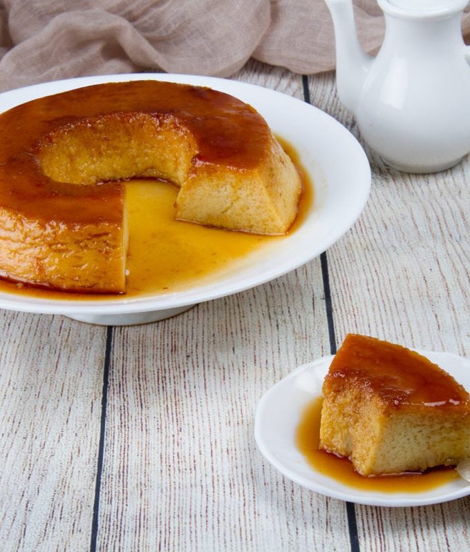 Peruvian crema volteada caramel flan recipe