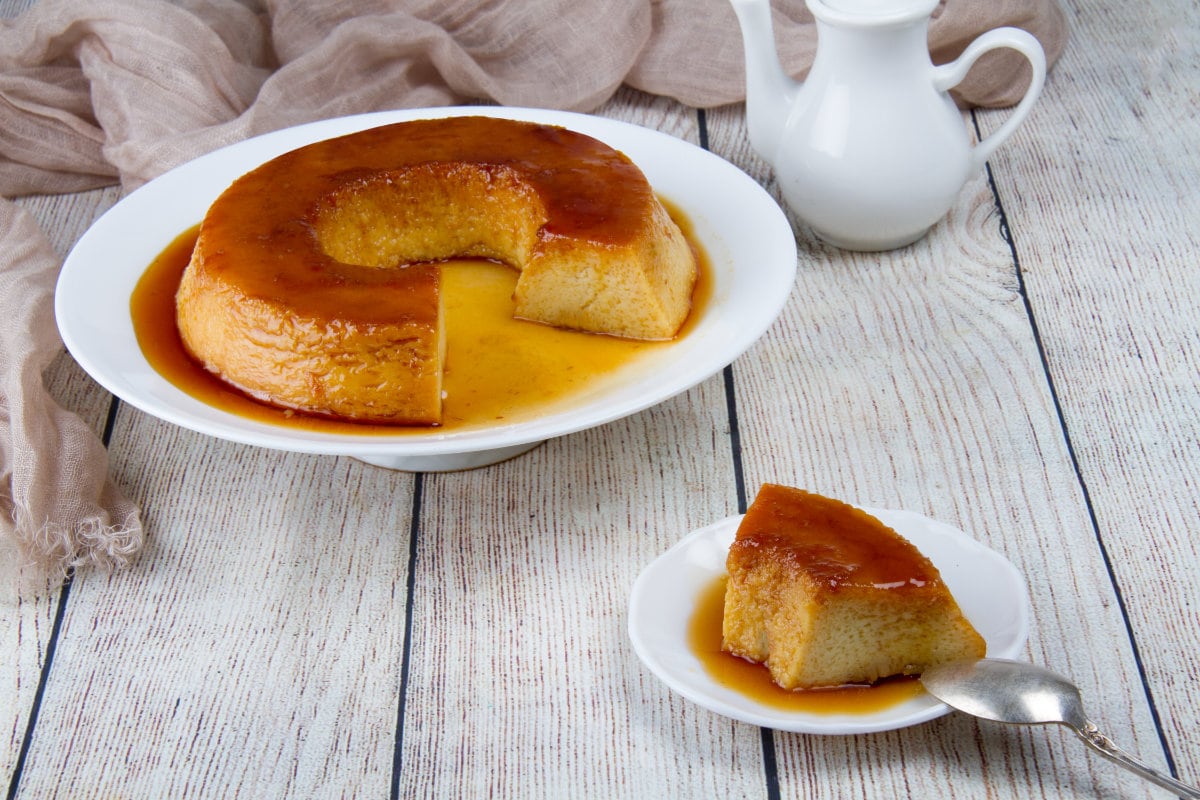 Peruvian crema volteada caramel flan recipe