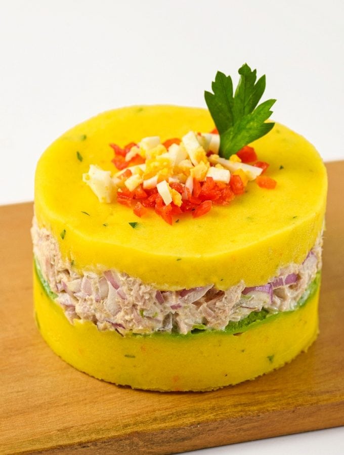 Peruvian Causa De Atun Side Dish Recipe