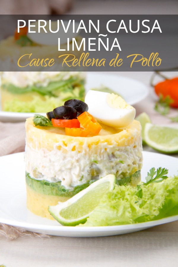 Peruvian Causa De Limena Chicken Recipe