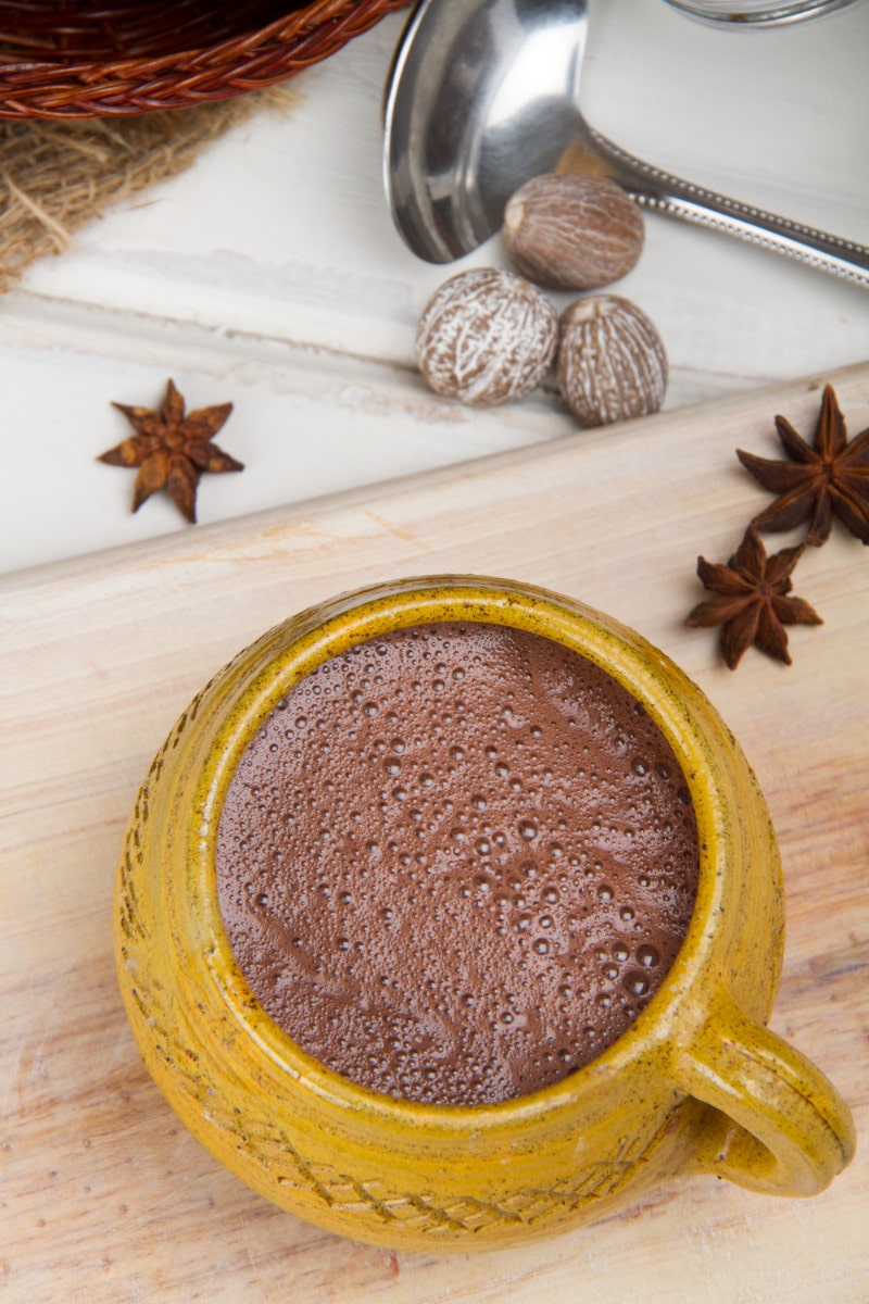 Peruvian Hot Chocolate In Cup