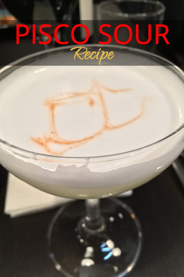 Pisco Sour Recipe From Peru