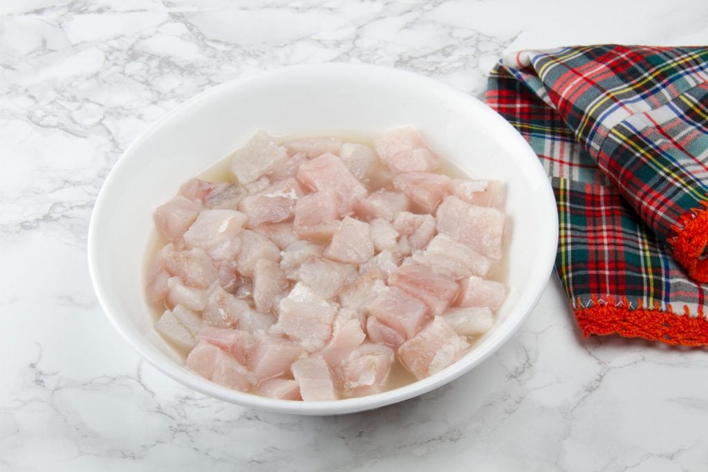 Step 3 Marinate Fish In Lime Juice