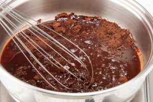 Step 4 Whisk Chocolate