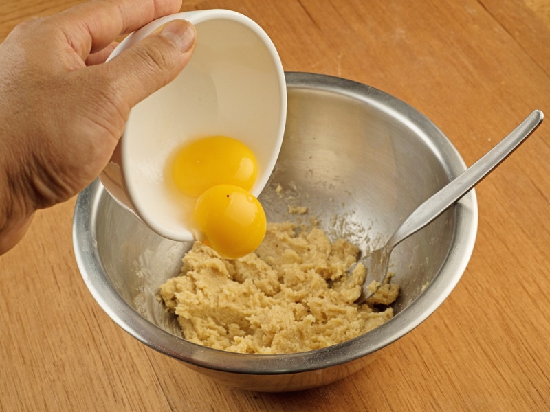 Adding Egg Yolks