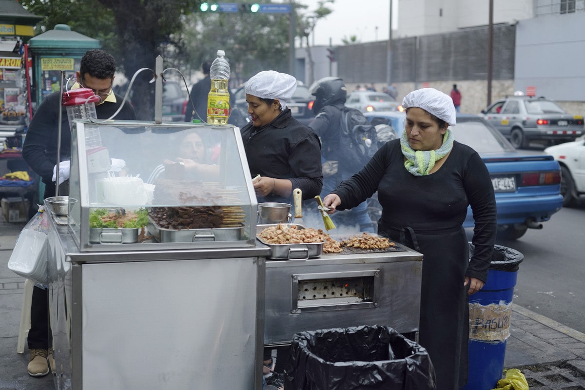 Anticuchos Lima Stret Food