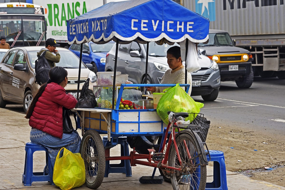 Ceviche Street Food Lima Peru