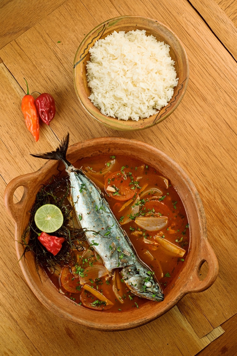 Delicious Peruvian Steamed Fish Dish