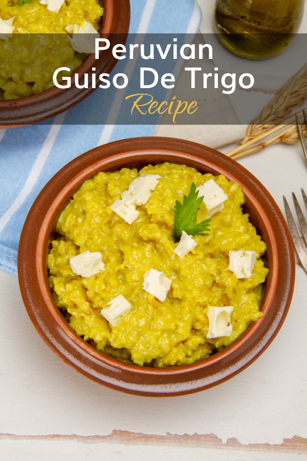 Recipe For Guiso De Trigo Stew From Peru