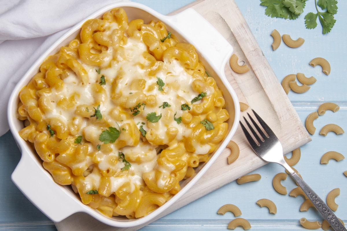 Delicious Peruvian Creamy Huancaina Macaroni Dish