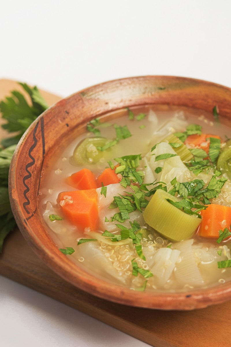 Peruvian Soup Recipe Sopa De Quinoa