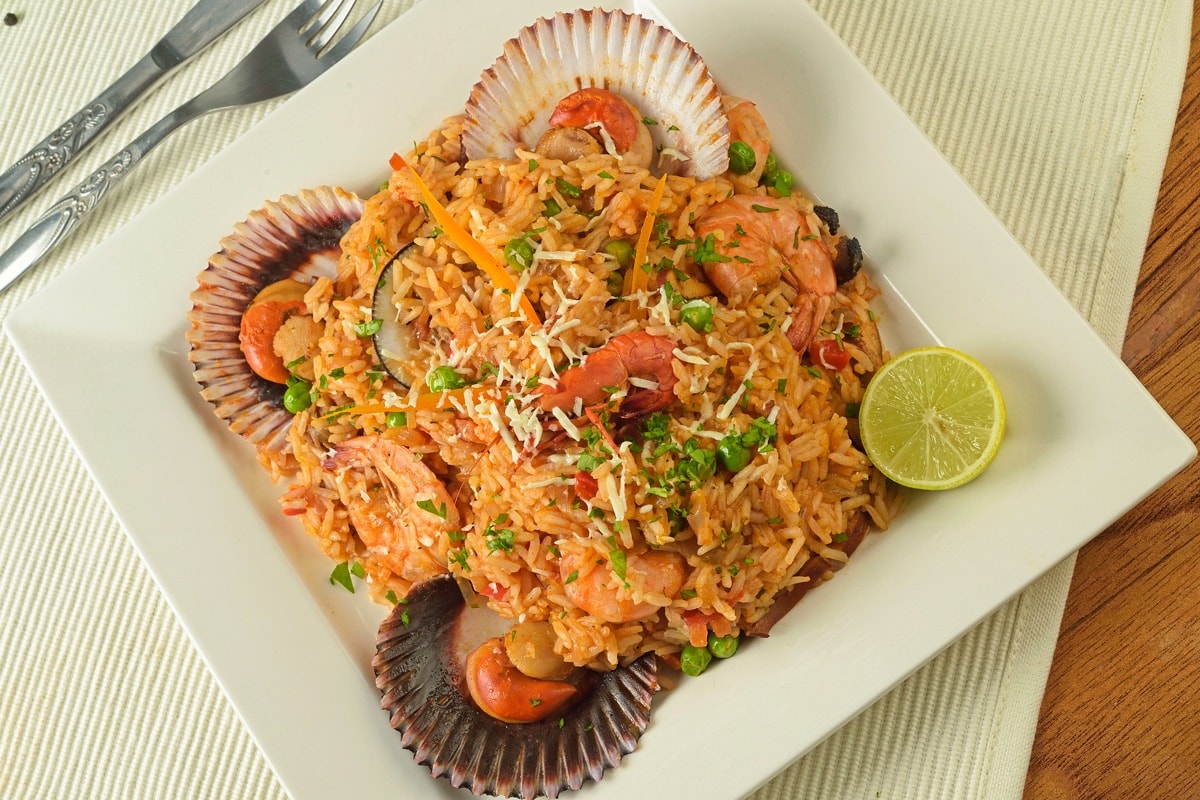 Mariscos Seafood With Rice Recipe