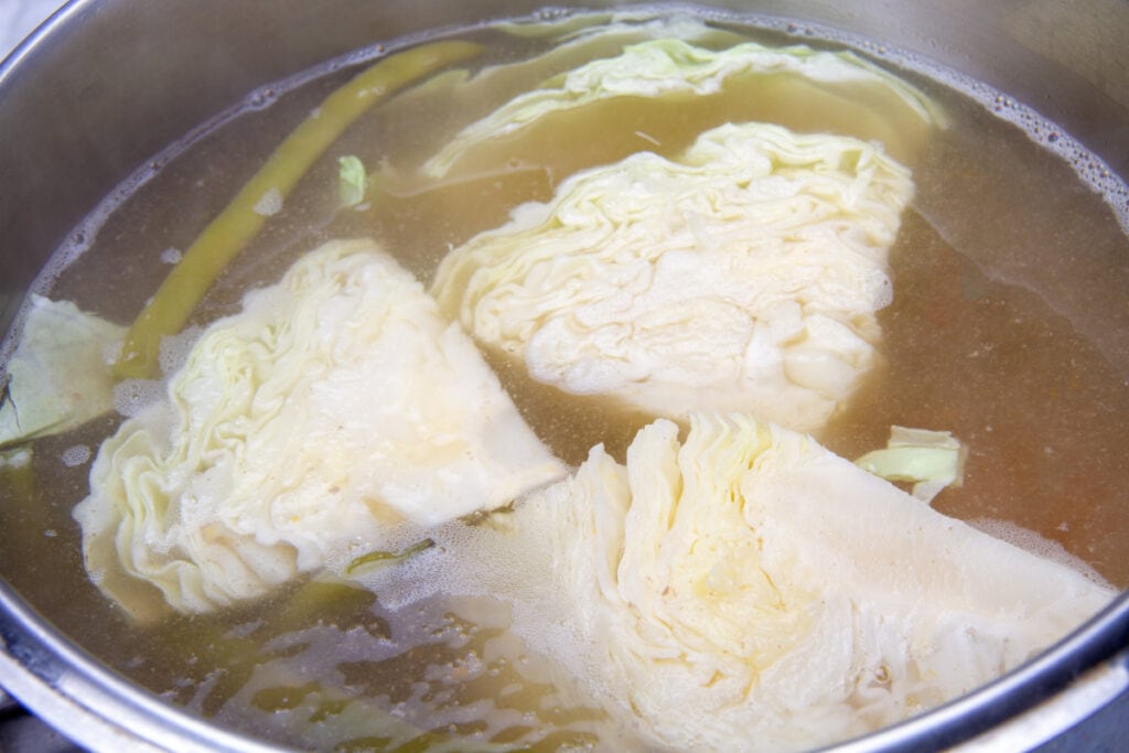 Step 4 Boil Cabbage