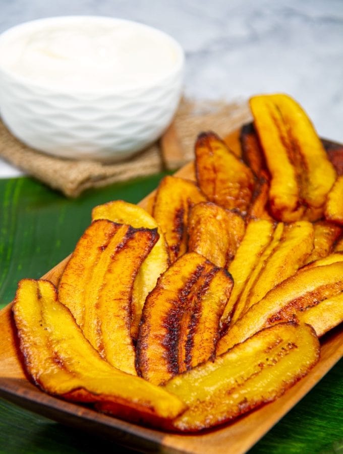 peruvian fried plantains