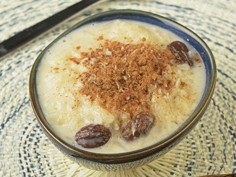 arroz con leche dessert