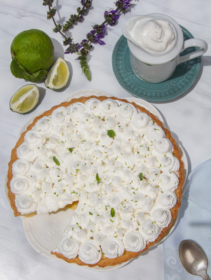 pie de limon peruano receta recipe