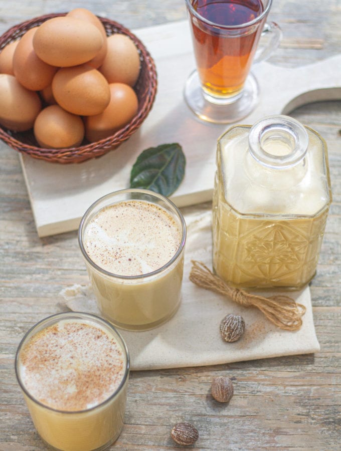 ponche de huevo peruano peruvian eggnog punch recipe