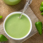 peruvian spicy sauce aji verde with peppers recipe