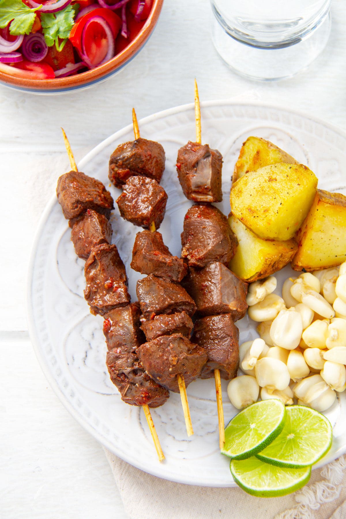 peruvian beed heart kebab recipe