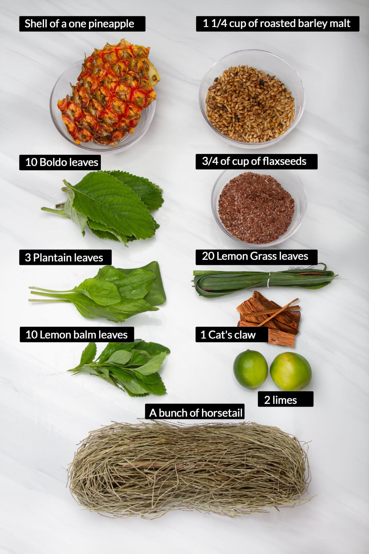 peruvian emoliente ingredients