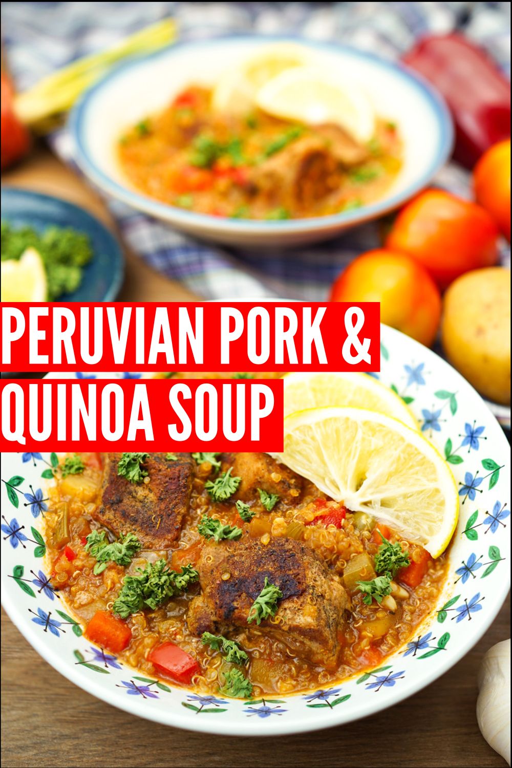 peruvian pork quinoa soup recipe