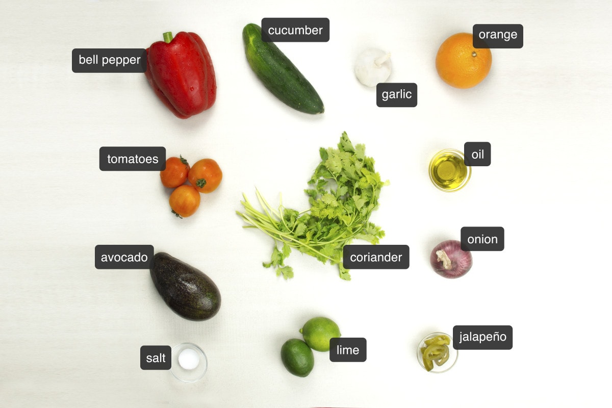 vegetarian ceviche ingredients