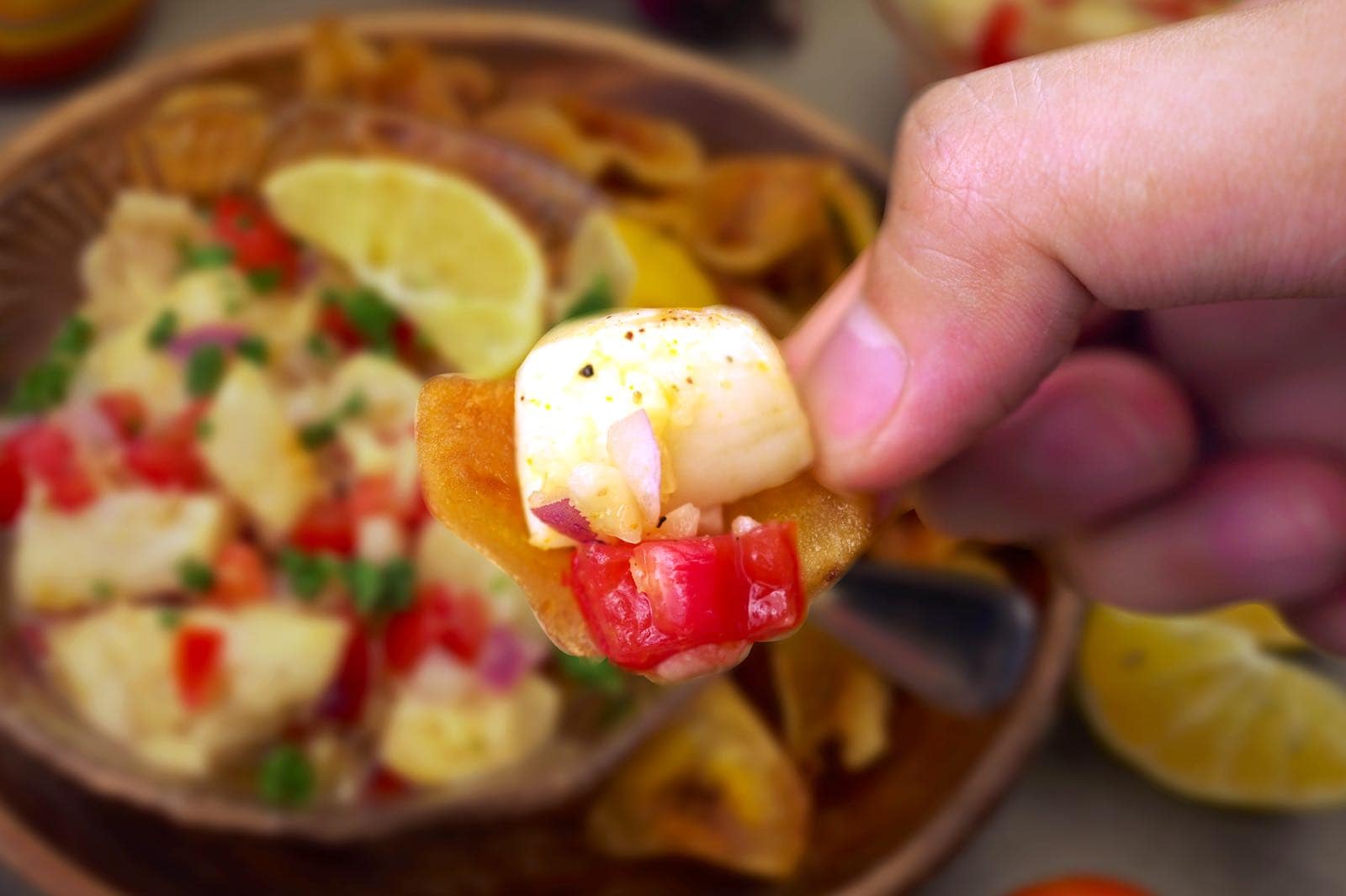 piece of scallop ceviche with chili pepper.jpg