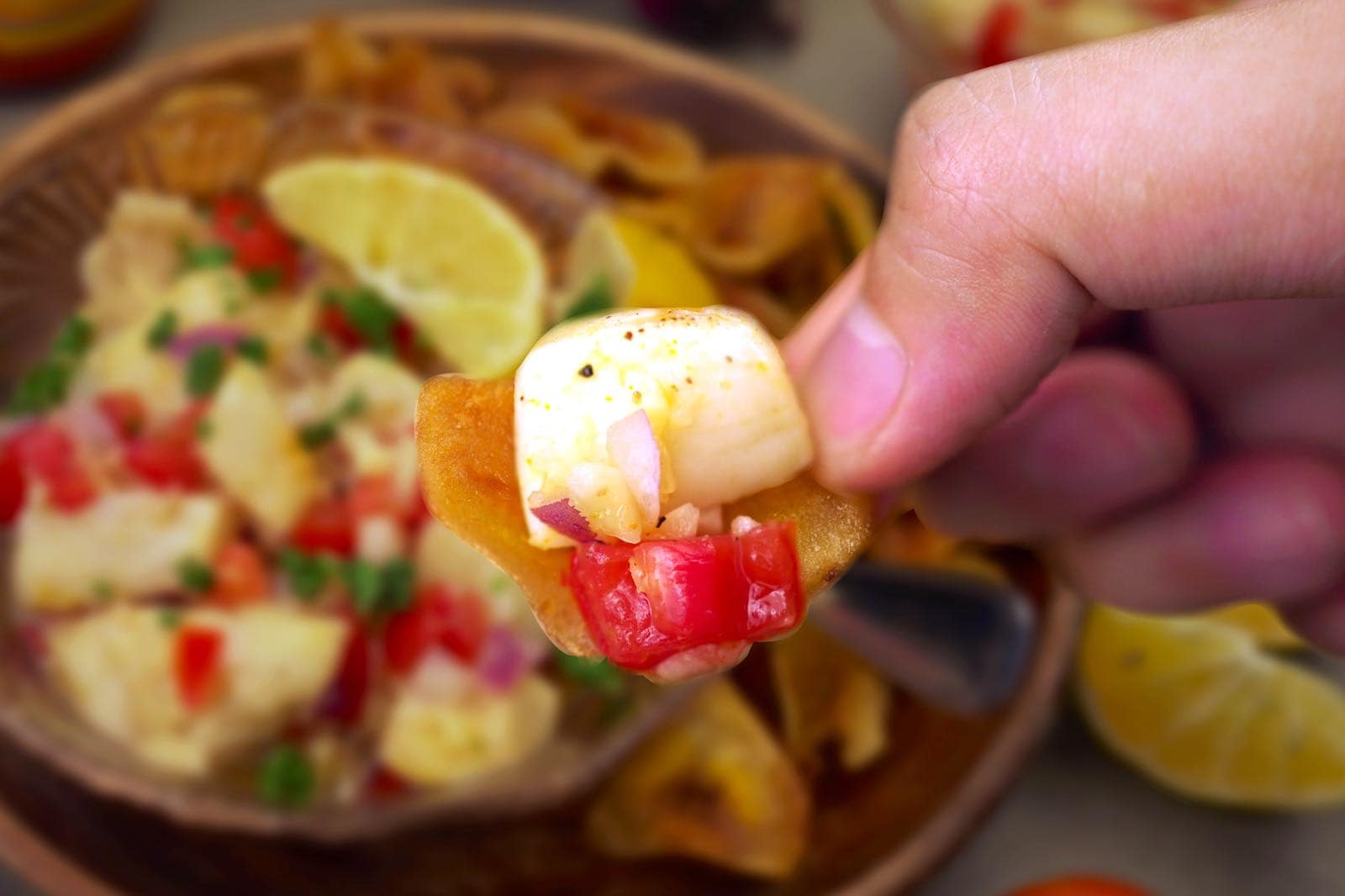 piece of scallop ceviche with chili pepper.jpg