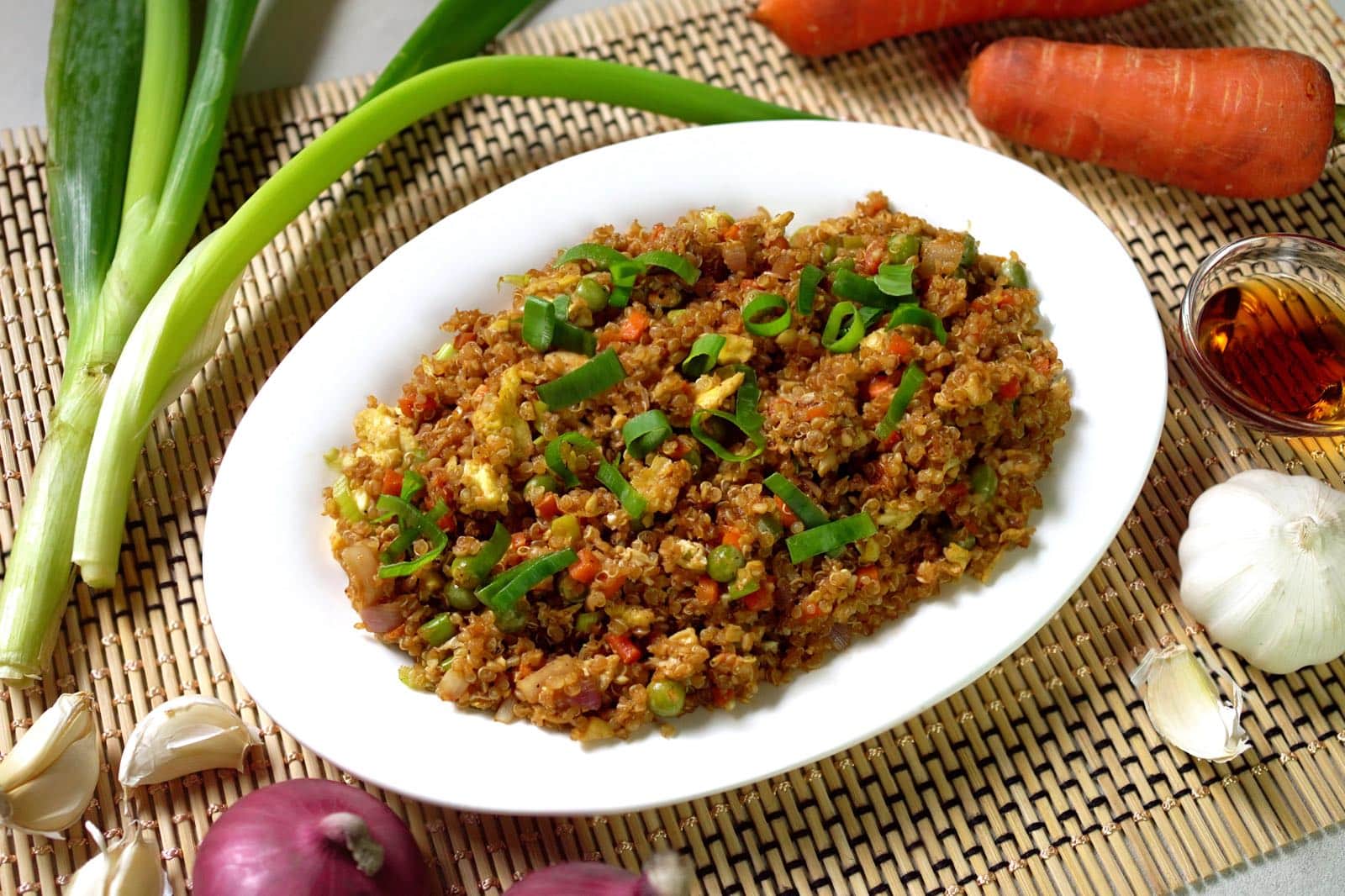 Quinoa Fried Rice Bowl